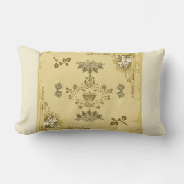  collage Retro met kant en bloemen Kussen