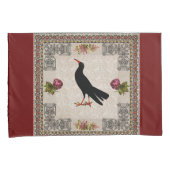  collage Retro met kant en bloemen Kussensloop (Voorkant-Rechts)