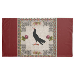  collage Retro met kant en bloemen Kussensloop