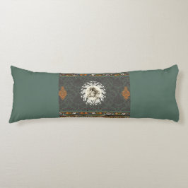  collage Retro met kant en bloemen Lichaamskussen