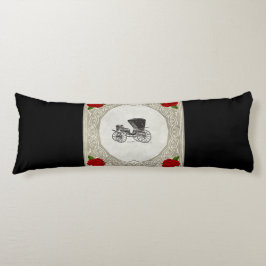  collage Retro met kant en bloemen Lichaamskussen