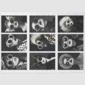  Collage Retro Rock Star Glamour Decoupage Tissuepapier (Voorkant)