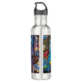 Collage Roestvrij stalen waterflesje Waterfles (Achterkant)