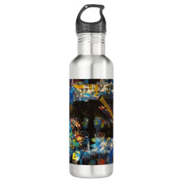 Collage Roestvrij stalen waterflesje Waterfles