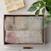  collage roze rose efemera decoupage tissuepapier (Geschenk)