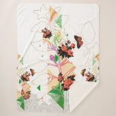 Collage  sherpa deken (Voorkant)