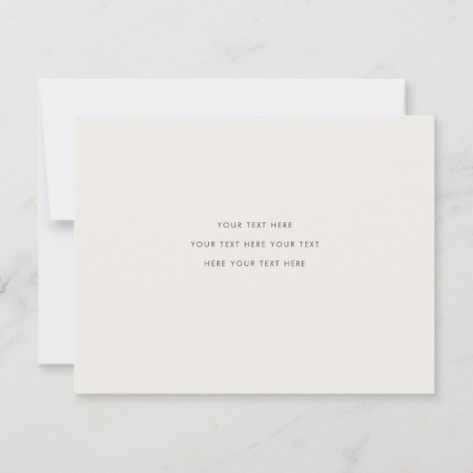 Collage Simple Elegant Modern Gold Wedding Bedankkaart (Achterkant)