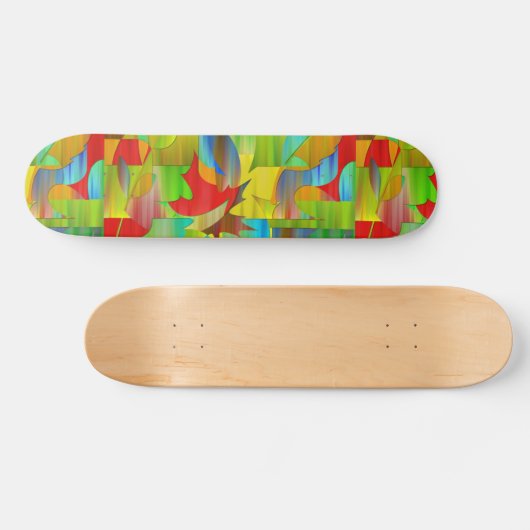 Collage Skateboard (Horizontaal)