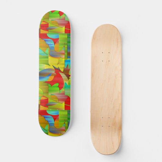 Collage Skateboard (Voorkant)