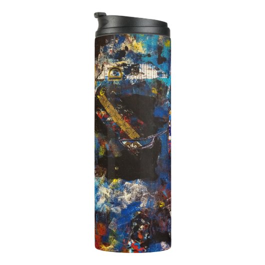 Collage Thermal Tumbler Thermosbeker (Geroteerd rechts)