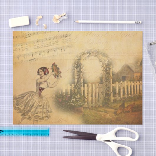  collage tissuepapier (Craft)