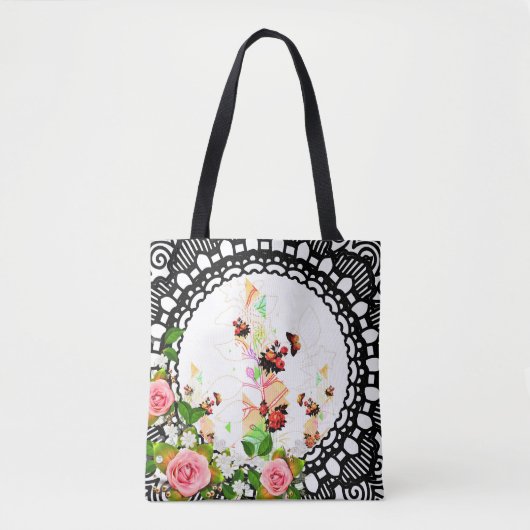 Collage tote bag (Voorkant)