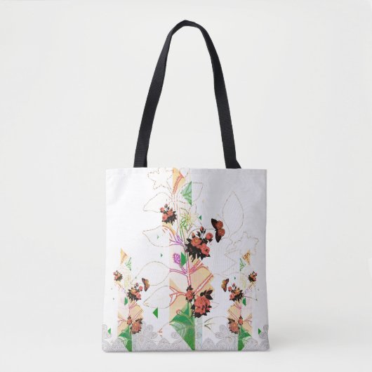 Collage tote bag (Voorkant)