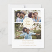 Collage Trendy 3 Photos Instant Engagement Session (Voorkant)