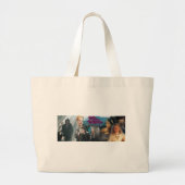 Collage Tribe Series 3 Grote Tote Bag (Voorkant)