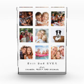 Collage vader familie foto beste vader (Voorkant)