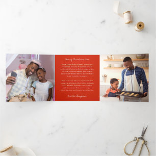 Collage Vakantiefoto Drieluik Kaart