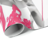 collage van abstracte Waterverf Cadeaupapier (Rol Hoek)