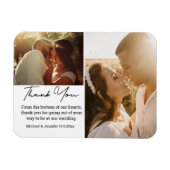 collage van de bruinkoolfoto van de chic calligraf magneet (Horizontaal)