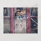 collage van de eyesore briefkaart (Voorkant)