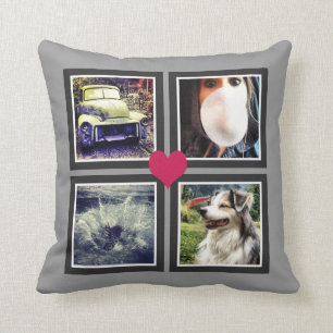 Collage van de Foto Instagram van BFFs de Leuke Kussen