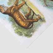 Collage van de ontkoppeling van de  Lion Tiger Tissuepapier (Detail)