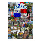 Collage van foto's van Panama Perfect Poster (Voorkant)