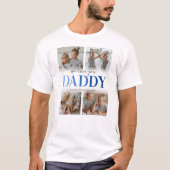 Collage van foto's van vader t-shirt (Voorkant)
