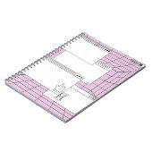 Collage van gebruikersinterfaceelementen. Cyberpun Notitieboek (Linkerzijde)