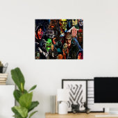 Collage van horror Deel 2 Poster (Thuiskantoor)