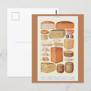 Collage van huishoudkaas, Beeton, 1923 Briefkaart