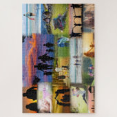 Collage van je familiefoto's legpuzzel (Verticaal)