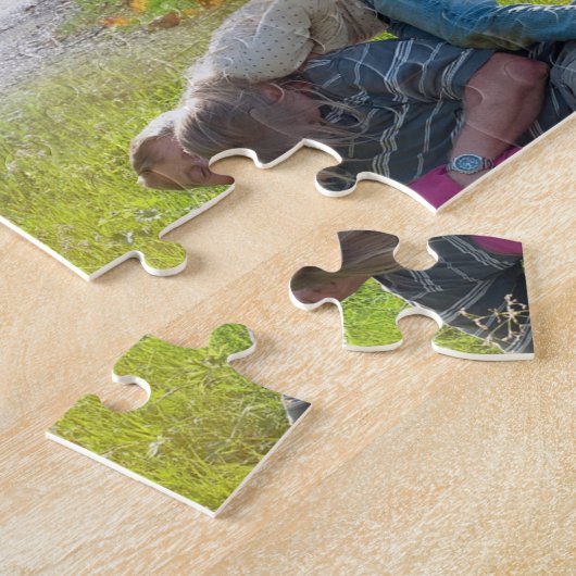 Collage van je familiefoto's legpuzzel (Zijkant)