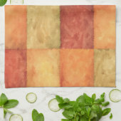 Collage van kleuren M Theedoek (Gevouwen)