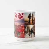 Collage van Liefde Magische Mok (Midden)