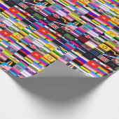 Collage van Pride Flags Cadeaupapier (Hoek)