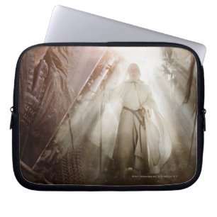 Collage van tekens laptop sleeve