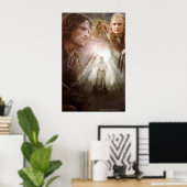 Collage van tekens poster (Thuiskantoor)