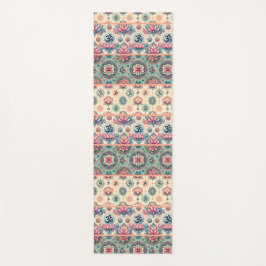 Collage van Turquoise en perzik Mandalas 2.0 Yogamat