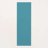 Collage van Turquoise en perzik Mandala's Yogamat (Achterkant)