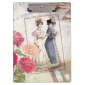 collage van Victoriaans Mode Klembord (Voorkant)