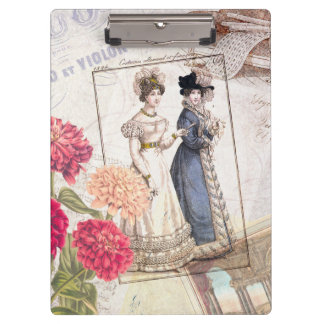 collage van Victoriaans Mode Klembord