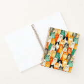 Collage van Waterverf Cats Journal Notitieboek (Binnen)