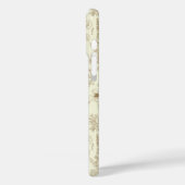 Collage van wilde bloemen/ beige en sepia Case-Mate iPhone case (Achterkant / Links)