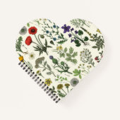 Collage van wilde bloemen notitieboek (Voorkant)
