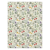 Collage van wilde bloemen tafelkleed (Voorkant)