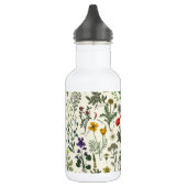 Collage van wilde bloemen waterfles (Links)