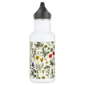 Collage van wilde bloemen waterfles (Rechts)