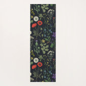 Collage van wilde bloemen yogamat (Achterkant)