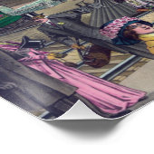 Collage  Vervoer van de twintigste eeuw Poster (Hoek)